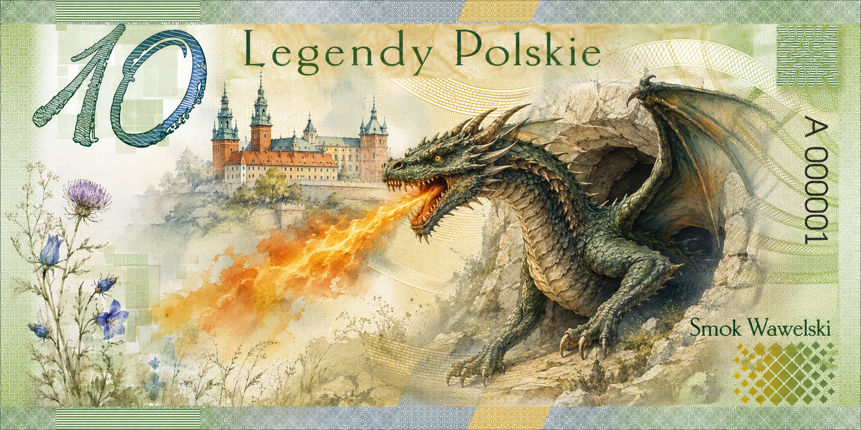 Bon Legendy Polskie — Smok Wawelski